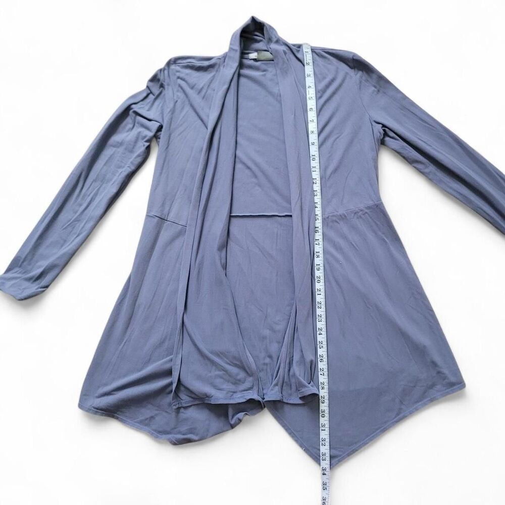 Athleta Women Blue purple open drape front cardigan | Medium | Cozy loungewear - Picture 8 of 8